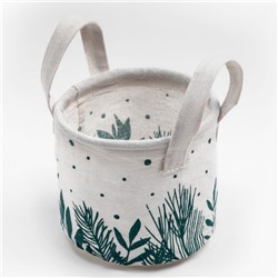 Корзинка текстильная «Этель» Winter time, 12×14 см