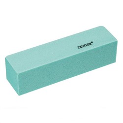 Zinger Бафик для шлифовки ногтей 4-х сторонний / Classic EK-111, 120 грит, зеленый 3977