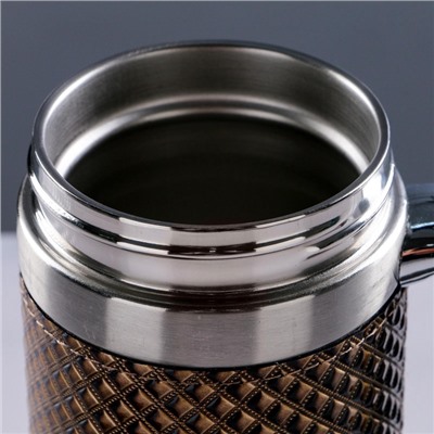 Термокружка TAKE IT EASY «Великан.Рептилия», 450 мл, 16×8 см, сохраняет тепло 2 ч, сито, нержавеющая сталь