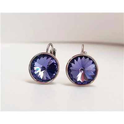 Серьги с кристаллами Swarovski