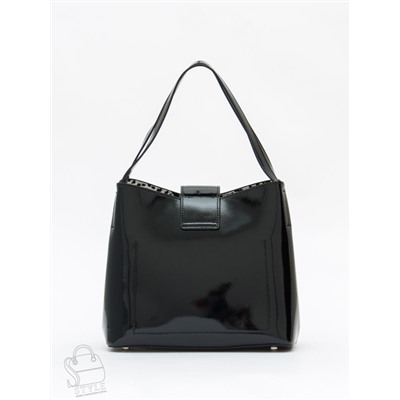 Сумка женская кожаная 1286-1TH black Polina&Eiterou