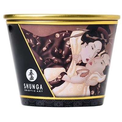 Массажная свеча Intoxicatin Chocolate с ароматом шоколада - 170 мл.