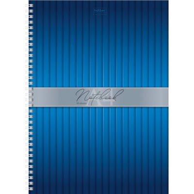 Тетрадь А4  80л клетка на спирали твердая обложка "ПЛИССЕ/PLISSE" перф.на отрыв (094046) 11696 Хатбер