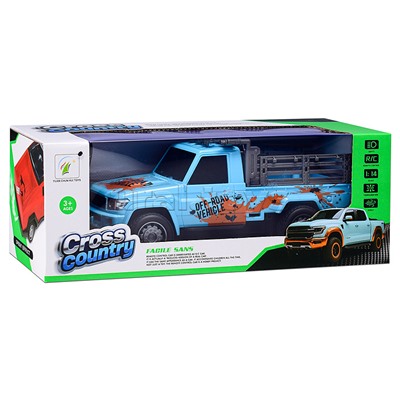 Машина "Фермер" р/у, с дымом, 27 MHz, в коробке