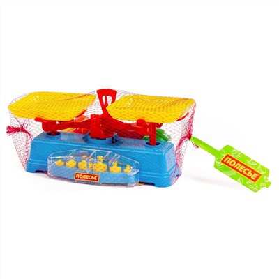 Полесье Игровой набор "Весы" + набор продуктов (12 элементов) (в сеточке)