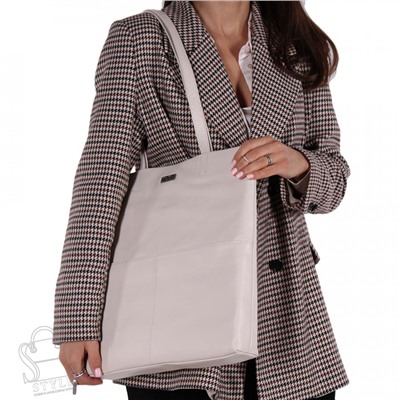 Сумка женская кожаная 98050 beige Velina Fabbiano-Safenta/30