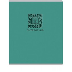 Тетрадь 48л "КЬЮАР-КОД" по литературе 48-9942 Проф-Пресс