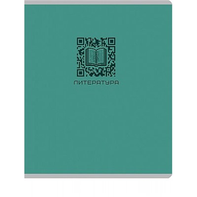 Тетрадь 48л "КЬЮАР-КОД" по литературе 48-9942 Проф-Пресс