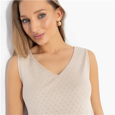 Топ из хлопка, Нежное совершенство (nude)