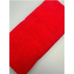 Bath Towel Мочалка-полотенце для душа с пилинг-эффектом / Nylon Long Exfoliating Towel, жесткая, красный 28177