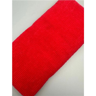 Bath Towel Мочалка-полотенце для душа с пилинг-эффектом / Nylon Long Exfoliating Towel, жесткая, красный 28177