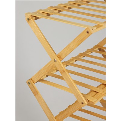 Подставка для цветов Greengo, 4 полки, 50×25×68 см, напольная, бамбук