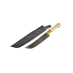 Пчак арт.45 средний,гарда латунь, рукоять кость Ерма. ШХ-15, 28-30 см.