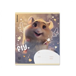 Тетрадь  12л клетка "Пушистик" 63248 ErichKrause