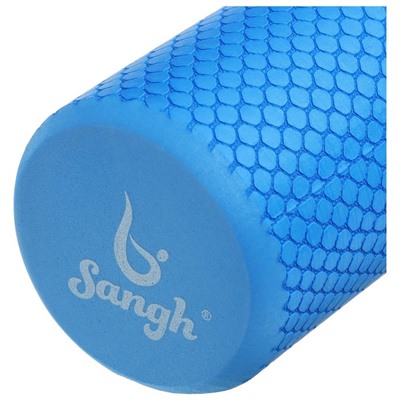 Ролик массажный Sangh, 30×9 см, цвет синий