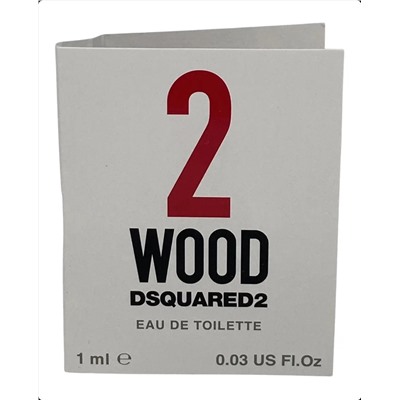 DSQUARED2 2 WOOD edt 1ml пробник