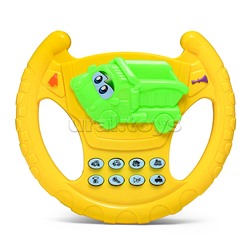 Руль музыкальный "Машинка" в пакете