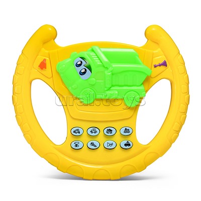 Руль музыкальный "Машинка" в пакете