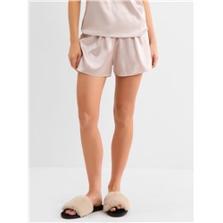 Шорты домашние женские MINAKU: Home collection, бежевые, размер 46