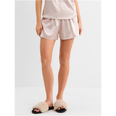 Шорты домашние женские MINAKU: Home collection, бежевые, размер 46