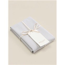 Наволочка SL Home Percale 300ТС, 70×70+3 см, серая, перкаль, хлопок 100%