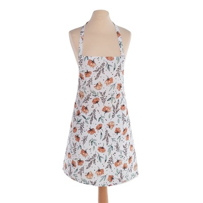 Фартук «Доляна» Oleander, белый, 60×70 см, 100% хлопок, рогожка 164 г/м²