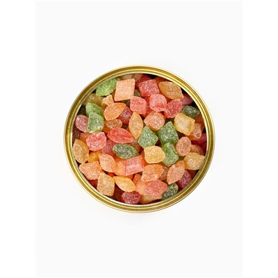 Подарочный набор новогодний в железной банке «С Новым годом»: монпансье 100 г, чай чёрный 50 г, варенье 30 г, открытка