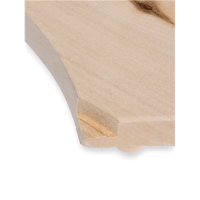 УЦЕНКА Зеркало резное с 2 полками и 3 крючками, 70×45×10 см