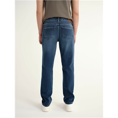 Straight CONTE CNM-01 Джинсы straight c эффектом потёртостей