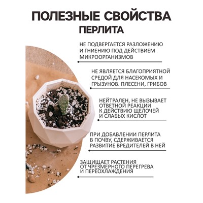 Перлит "Рецепты Дедушки Никиты" марка М100 3 л.
