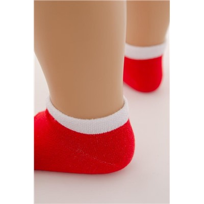 Носки детские Сноу (набор 3 пары) (Красный)