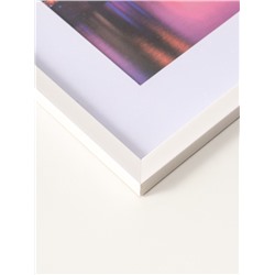 Фоторамка для фото 30×40 см, с паспарту 21×30 см, Lumo, белый