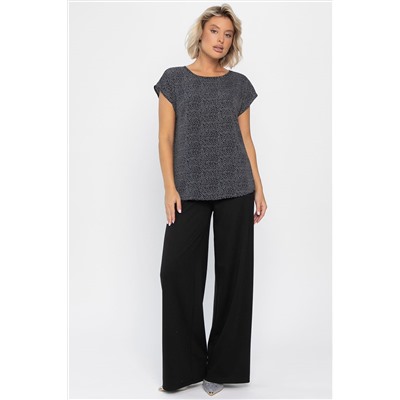 Блуза Милена (черная) Б14303-8М