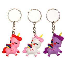 Брелок "Единорог" пвх Кбр20-17 Р20-17 Гранит