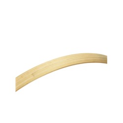 Корзина плетёная для хранения, 20×20×8 см, ручка h=21 см, бамбуковая, цвет натуральный, Greengo