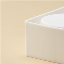 Форма для муссовых десертов и выпечки KONFINETTA «Круг», 39×8×4.7 см, 5 ячеек d=7.2 см, силикон, белая