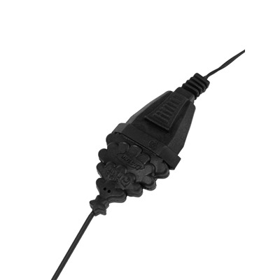 Удлинитель для комнатных гирлянд, 5 м, тёмная нить, УМС-вилка