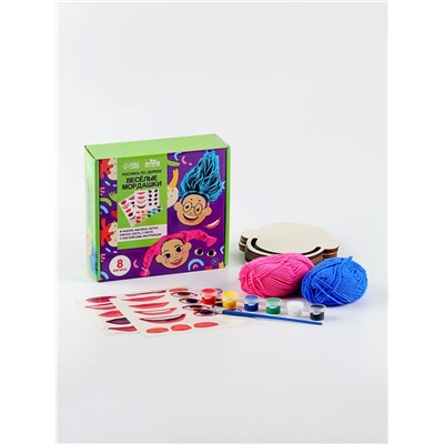 Роспись по дереву «Весёлые мордашки»