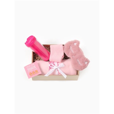 Новогодний подарочный набор «С Новым годом», плед и аксессуары