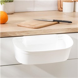 Органайзер для мусора подвесной IDEA, 31×18×9.5 см, пластик, белый