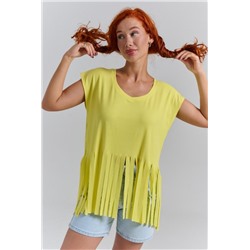 7494 футболка женская (Желтый)