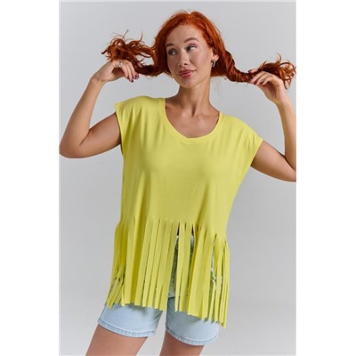 7494 футболка женская (Желтый)
