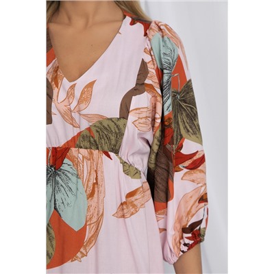 Платье Неповторимая (бежевое) П13138-34М