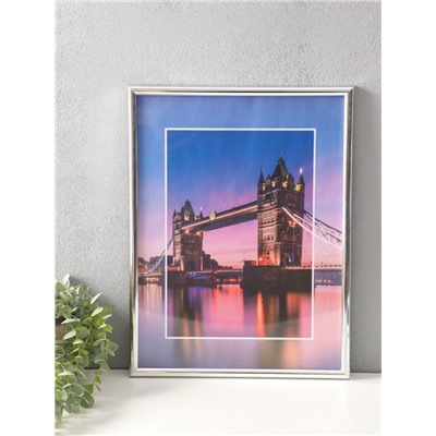 Набор фоторамок для фото 30×40 см Vivo, 3 шт., (пластиковый экран), серебро