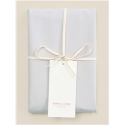 Наволочка SL Home Percale 300ТС, 70×70+3 см, серая, перкаль, хлопок 100%