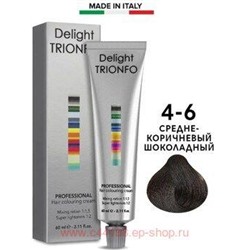 CD Делайт-Триумфо Стойкая Крем-краска 4-6 средне-коричневый шоколадный 60 мл