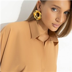 Блуза на кулиске, Твой личный тренд (бежевая)