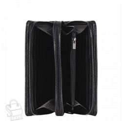 Клатч мужской кожаный 117H black Heanbag