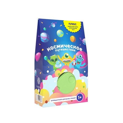Подарочный набор косметики «Космическое приключение», 240 г