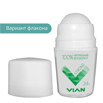 Дезодорант натуральный концентрированный VIAN "STRONG", 50 мл